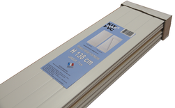 KIT VOLET PVC BLANC 1380x710mm | Volets-sur-Mesure.com