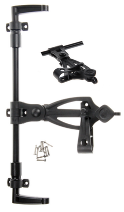 Espagnolette noire en composite Long 3170 mm