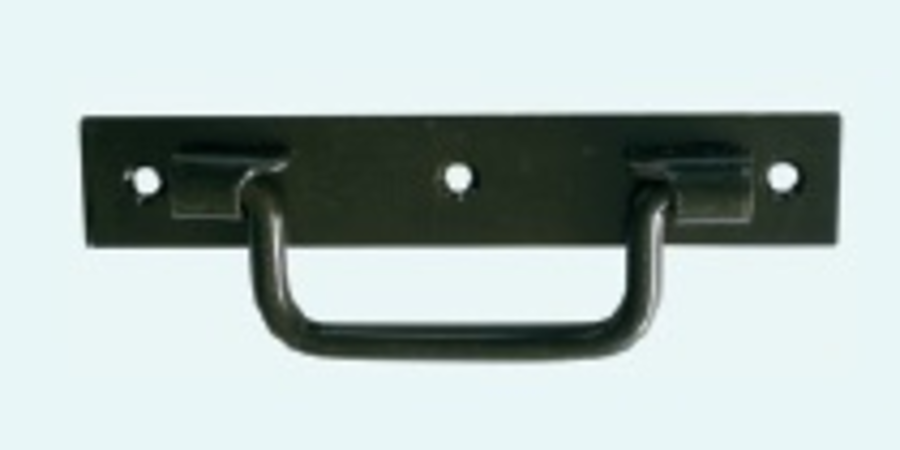 Poignée de tirage noire acier | Volets-sur-Mesure.com