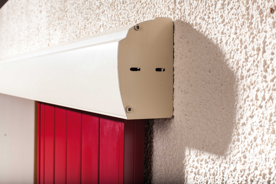 Capot Beige Ral 1015 en aluminium longueur 3m  | Volets-sur-Mesure.com