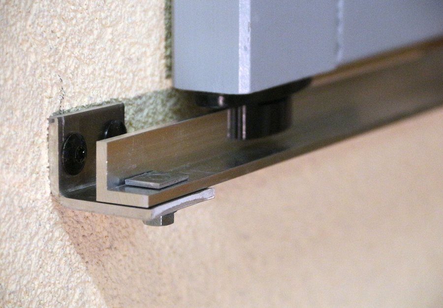 Colis de Guidage bas Continu sur Patin Longueur 4m (2x2m) pour volet 1vtl | Volets-sur-Mesure.com