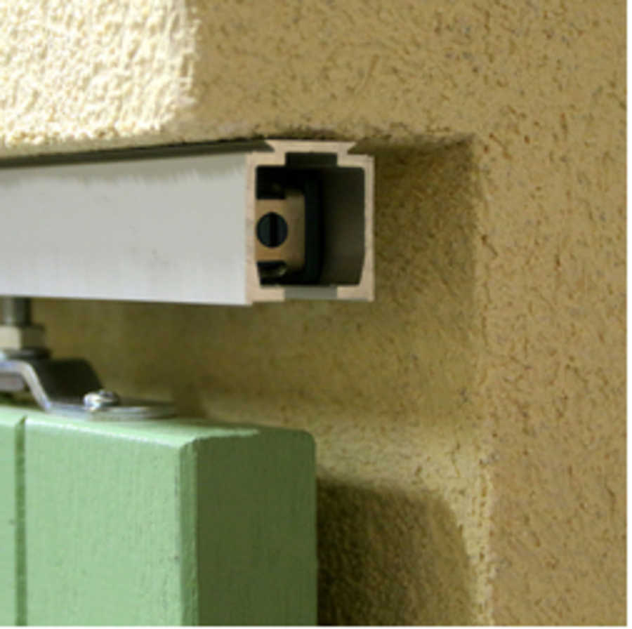 Colis Guidage Haut sous Dalle - Rail longueur 6m (2x3m) pour volet 2 vtx inférieur à 80kg | Volets-sur-Mesure.com