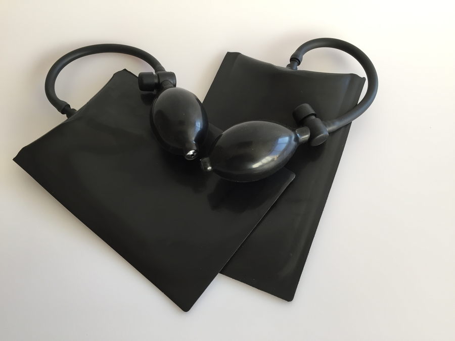 poches gonflables pour montage des volets | Volets-sur-Mesure.com