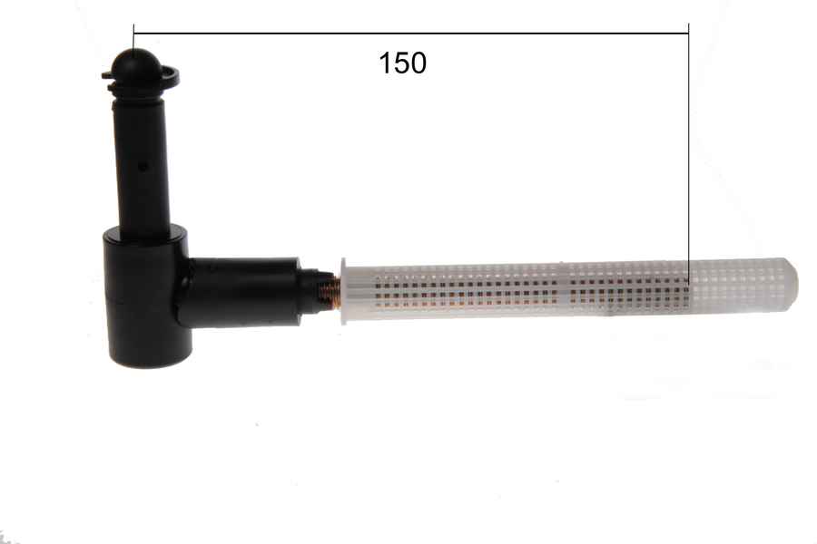 Gond long pour scellement chimique en composite noir D14 L 150mm | Volets-sur-Mesure.com