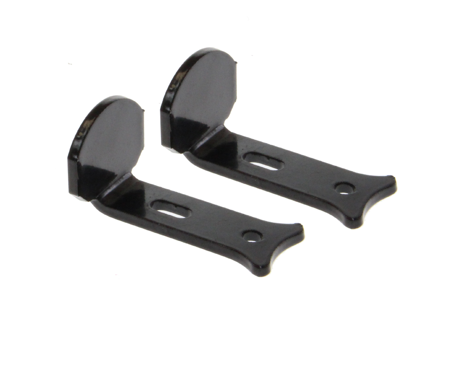 butées équerre en alu noir | Volets-sur-Mesure.com