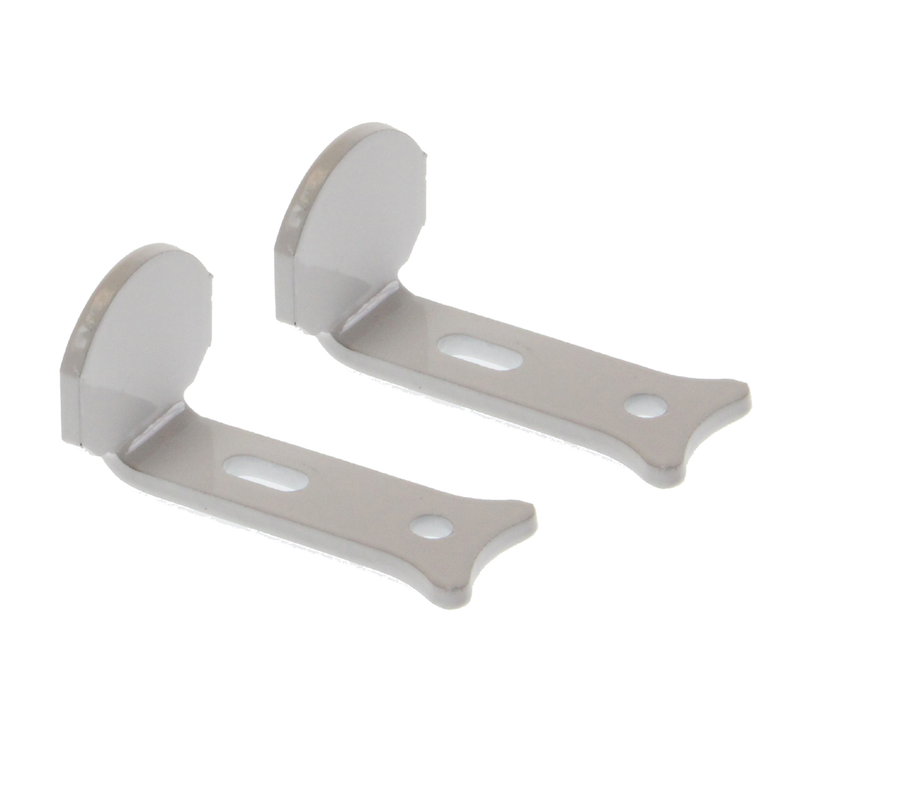 butées équerre en alu blanc | Volets-sur-Mesure.com