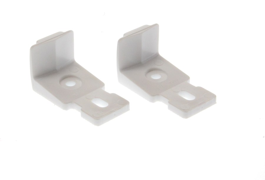 butées équerre en composite blanc | Volets-sur-Mesure.com