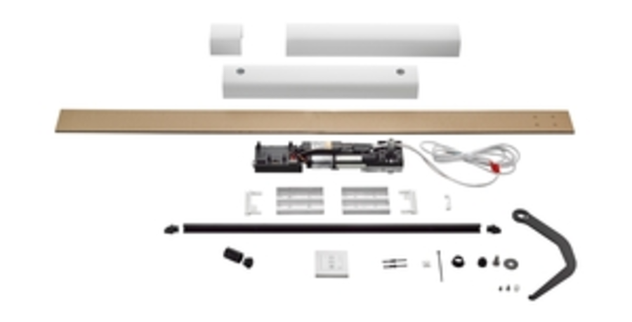 motorisation YSLO FLEX IO pour volet 1 vantail carter Blanc | Volets-sur-Mesure.com