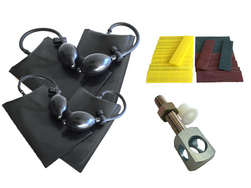 Kit d'aide à la pose PREMIUM+ (4 poches gonflables, cales et gabarit)