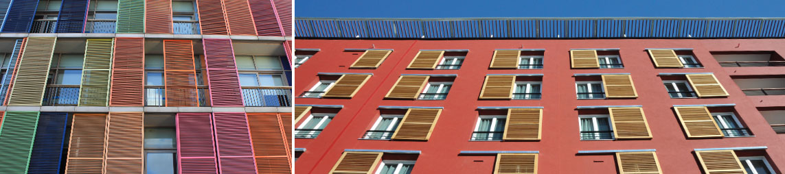 exemple de nos réalisation de volets sur mesure