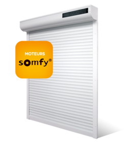 en aluminium › volet roulant solaire en aluminium volets roulants solaires, lames de 43 mm