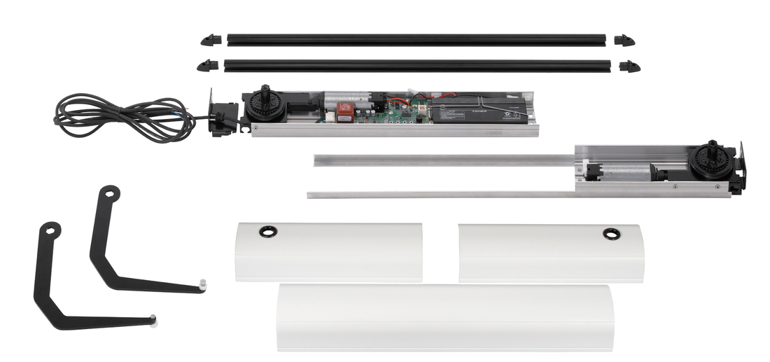 Kits motorisation  SOMFY blanc ou brun pour volets 1 et 2 vantaux