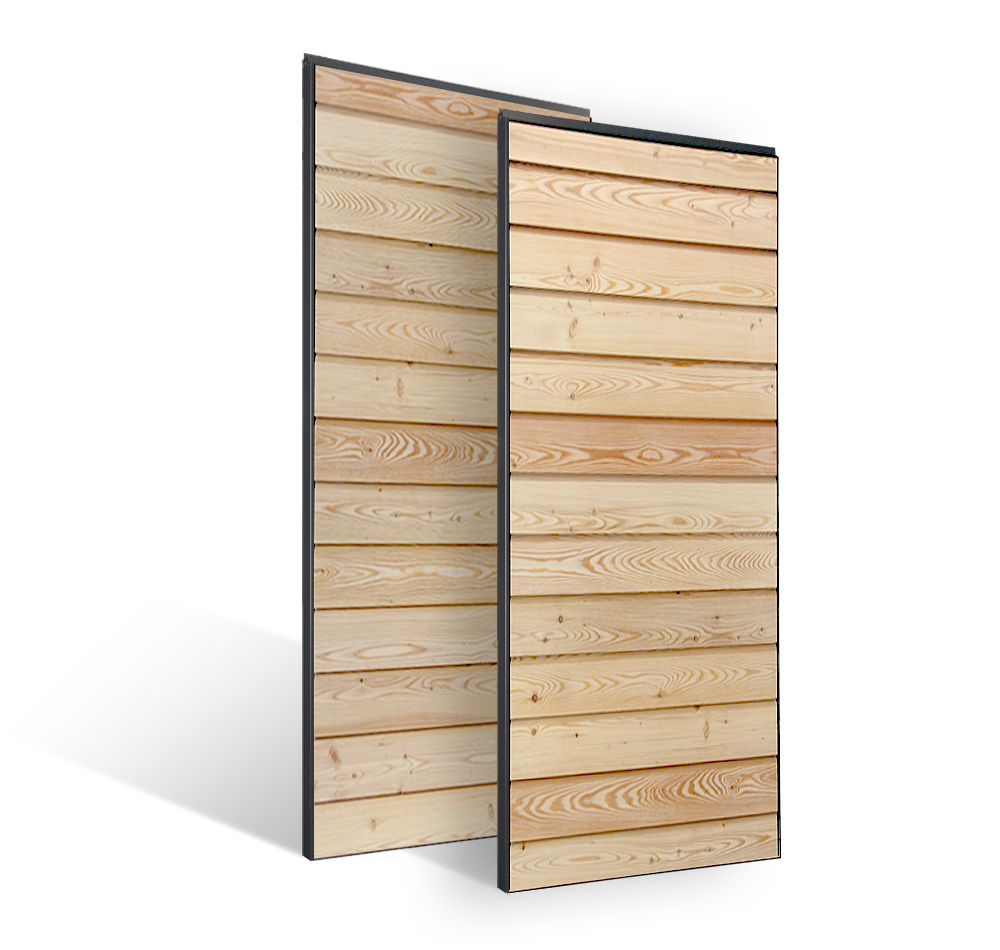 volets coulissants Gamme SMART Lames de 114 mm ajourées