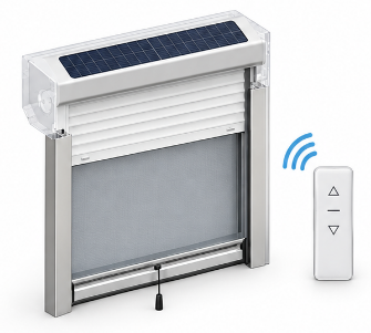 volets roulants avec moustiquaire intégrée Syntréo Solaire